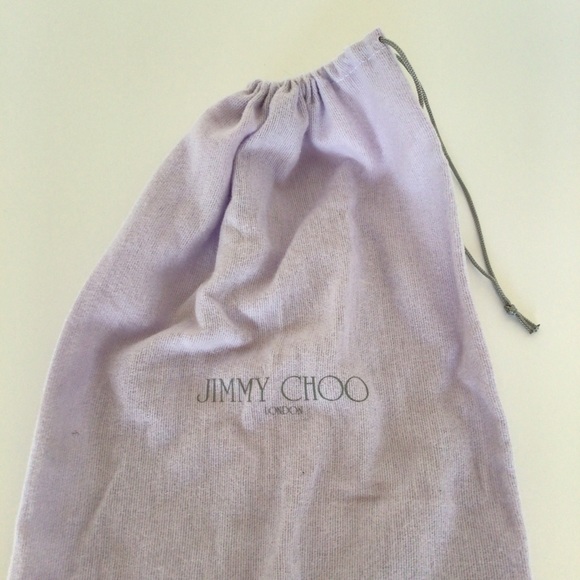 JIMMY CHOO PURPLE DUST BAG - Picture 2 of 7